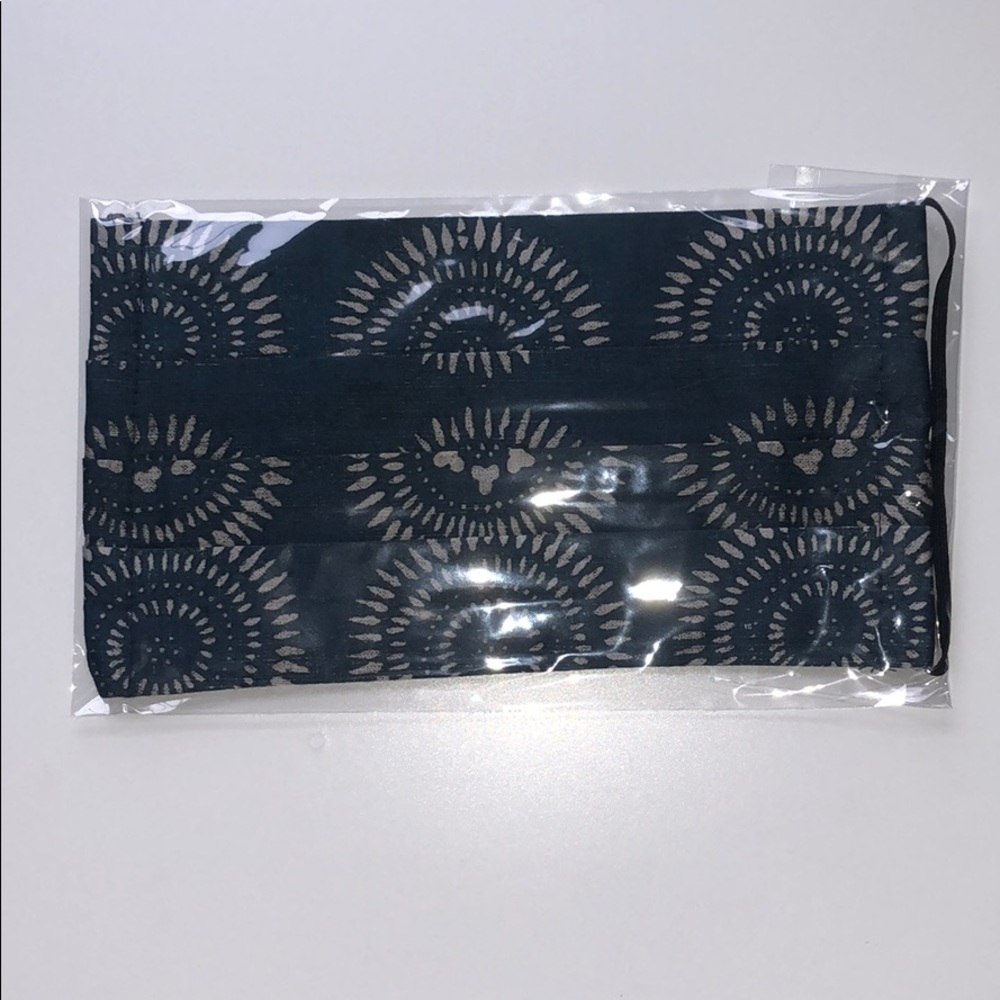 Johnny Was cotton face mask teal print 3/$25